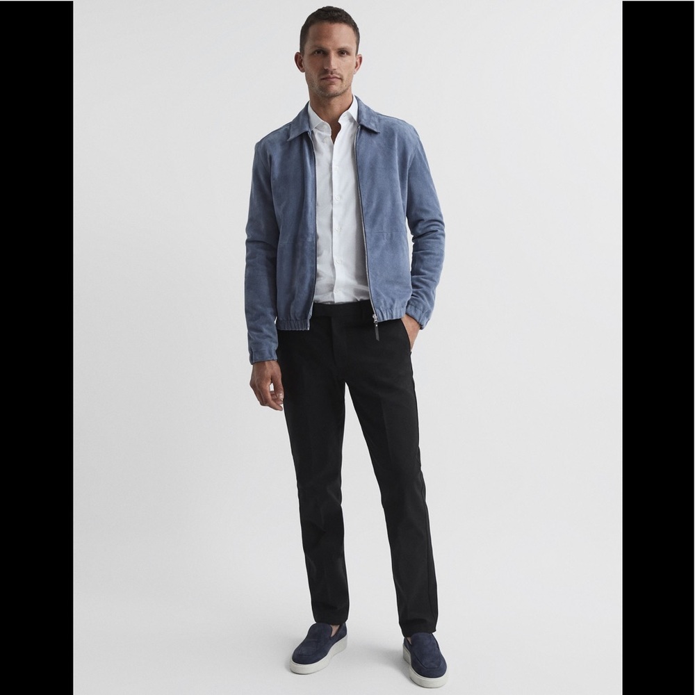 Reiss pants in chocolate brown